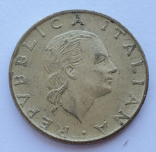 1979 Italy 200 Lire Coin, KM#