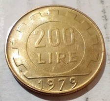200 Lire 1979 Italy Coin