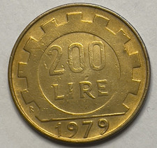 1979 Italy 200 Lire •