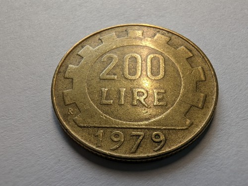 1979 italy 200 lire - 200, coin