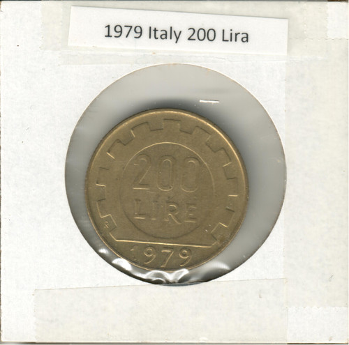 Italy 1979 200 lire - italy,