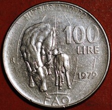 Italy 100 Lire 1979 KM# 106