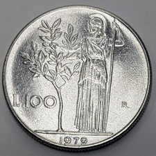 Italy, 1979  100 Lire Coin
