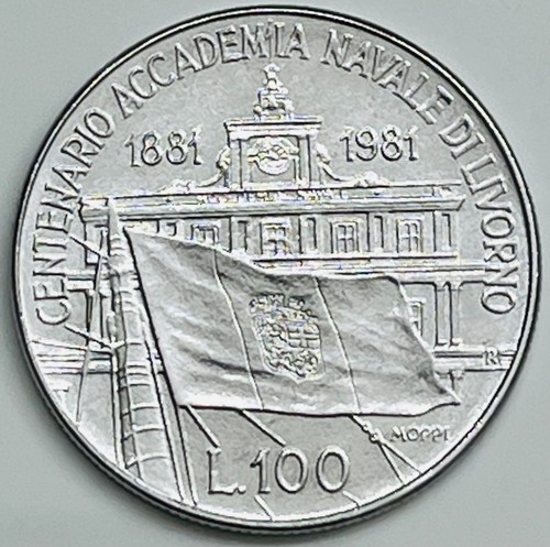1981 italy 100 lire 108 - 100,