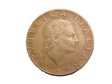 1979 Italy 200 Lire KM# 105 -