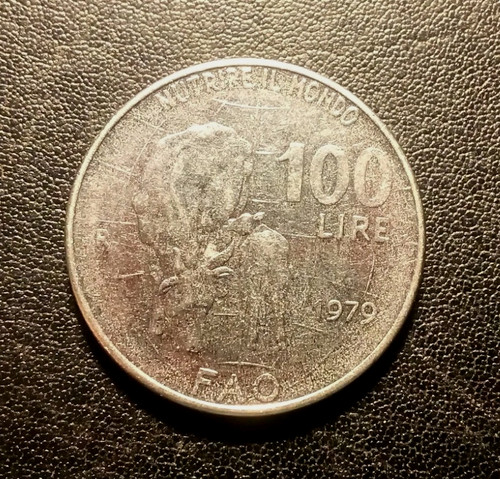 1979 italy 100 lire - 1979,