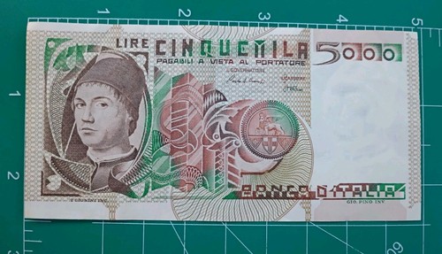 Italy 5000 lire - p, 105